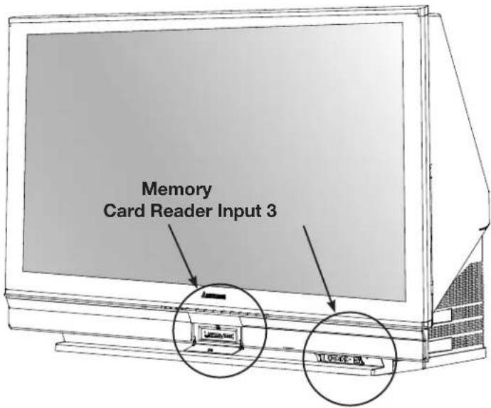 Memory Card Reader Input 3