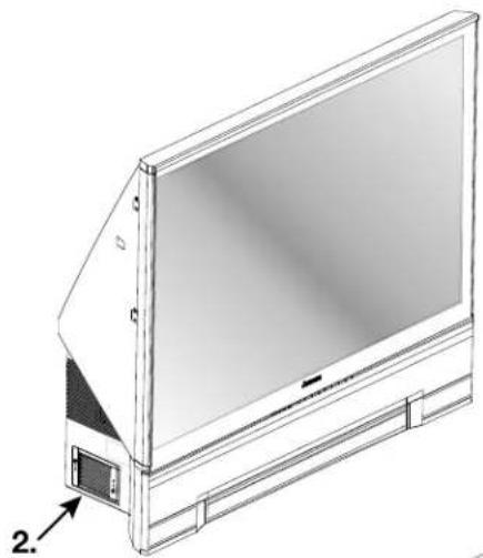 MITSUBISHI WD-52725 - Appendix H: Filter Cleaning - 1