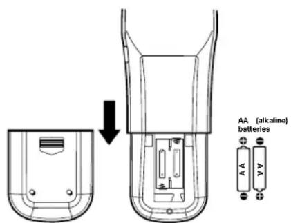 AA (alkaline) batteries