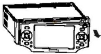 HYUNDAI H-CMD4003 - Disassembly of the control panel - 1