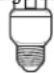 GE JV347HWW - Para reemplazar la tapa de la luz: - 1
