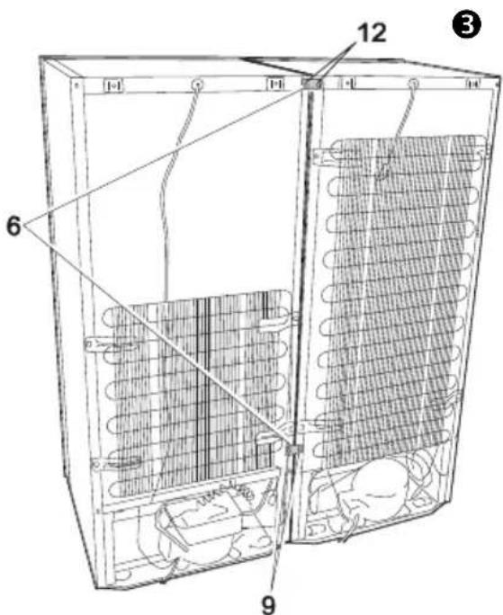 Orima ORF 22 BG - Ligação dos aparelhos - 1