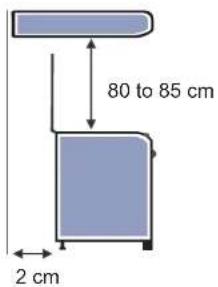 FRIGIDAIRE FKGF209MDI - Backsplash assembling (only in some models) - 1