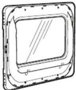 Mabe SMV749NXEGG0 - glass door - 1
