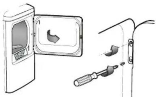 Mabe SMV749NXEGG0 - REMOVE THE DOOR - 1