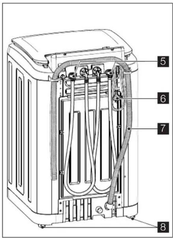 Simpson SWT6541T - WASHING MACHINE PARTS - 2