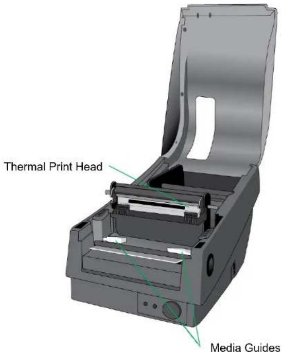 Thermal Print Head Media Guides