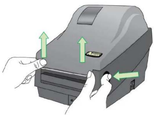 Argox OS-2130DE - Placing Media Roll - 1