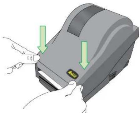 Argox OS-2130DE - Placing Media Roll - 8