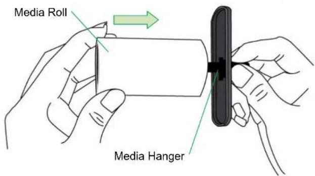 Media Roll Media Hanger