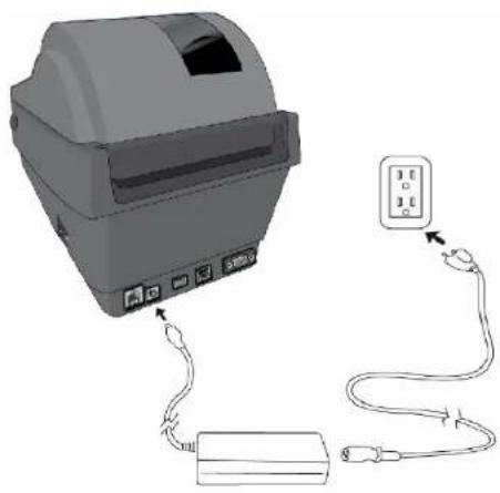 Argox OS-2130DE - Attaching Power - 2