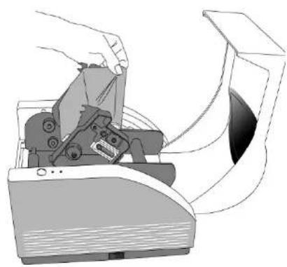 Argox A-2240ZE - Loading a Ribbon - 4