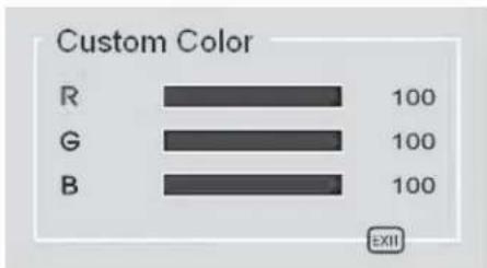 Custom Color R 100 G 100 B 100 EXII