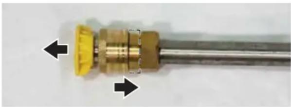 WESTINGHOUSE WP3000Z - Changing the Nozzle - 2