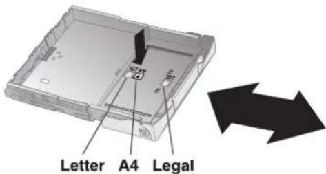 SAGEM MF 3265 - Loading Letter-sized or Legal-sized Paper - 2