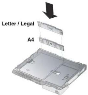 SAGEM MF 3265 - Loading Letter-sized or Legal-sized Paper - 1