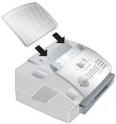 SAGEM MF 3265 - Attaching the Document Support - 1