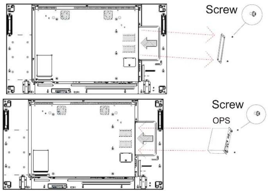 VIEWSONIC CDX4952-L - To install OPS Module: - 1