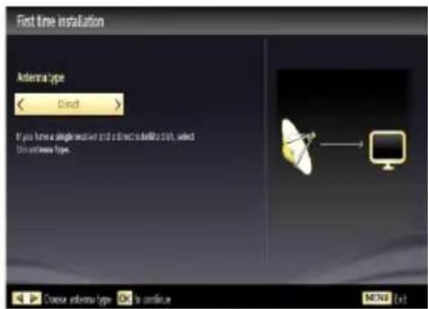 VESTEL 42PF5040 - Satellite Installation - 1