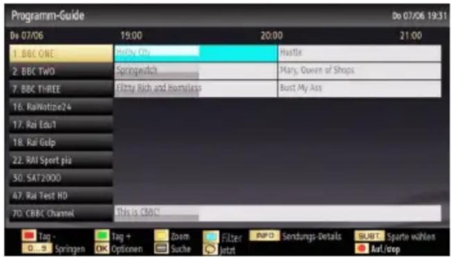 VESTEL 42PF5040 - Electronic Programme Guide (EPG) - 1