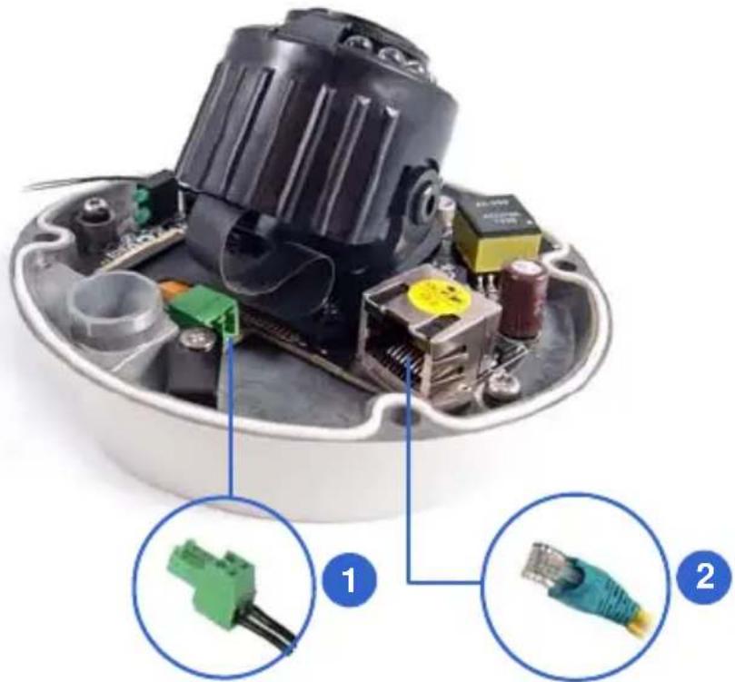 Geovision GV-MFD5301-3F - Connecting the Camera - 1