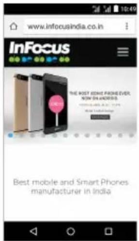 www.infocusindia.co.in InFocus THE MOST HOME PROVE EVER, NOW SHANDSIS. Best mobile and Smart Phones manufacturer in India