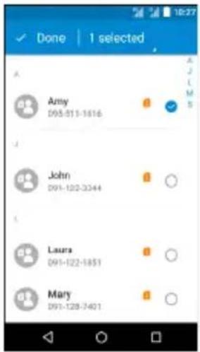 Done | 1 selected Amy D95-811-1816 John D91-122-3344 Laura D91-122-1851 Mary D91-128-7401