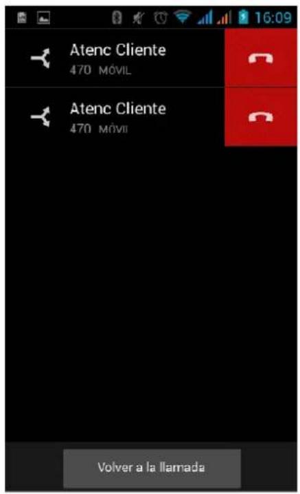 Atenc Cliente 470 MÓVIL Atenc Cliente 470 MÓVII Volver a la llamada