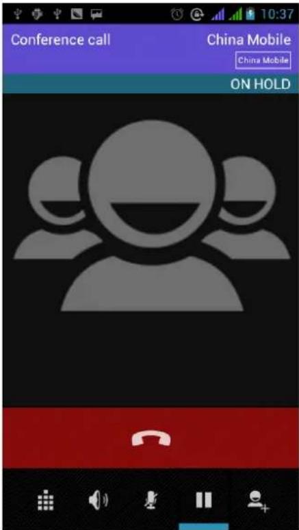 Conference call China Mobile China Mobile ON HOLD
