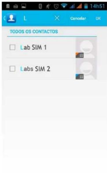 TODOS OS CONTACTOS Lab SIM 1 Labs SIM 2