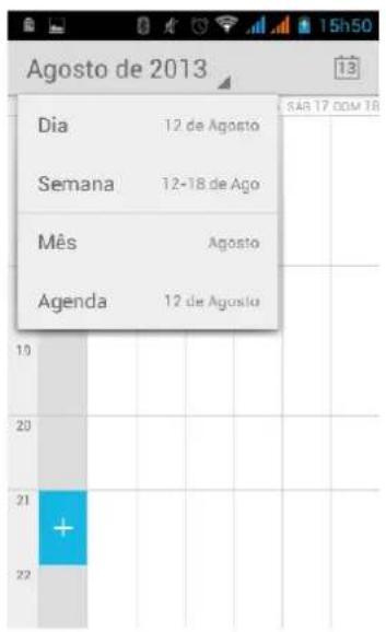 Agosto de 2013 Dia 12 de Agosto Semana 12-18 de Ago Mês Agosto Agenda 12 de Agosto SAB 17 DOW 18 +
