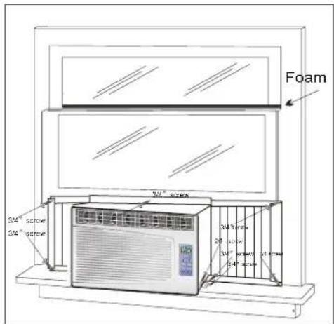 Admiral AAW-05CM1FHU - INSTALLATION INSTRUCTIONS - 2