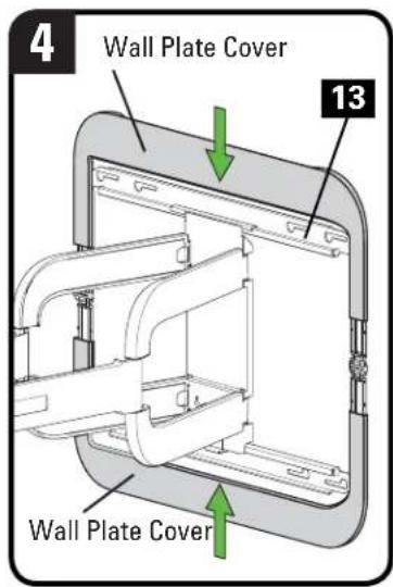 SANUS VXF532 - 3-1 Attach Arm Assembly to Wall Plate - 5