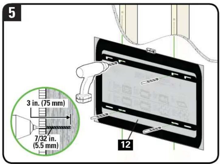 SANUS VXF532 - STEP 2A Wood Stud Option - 4