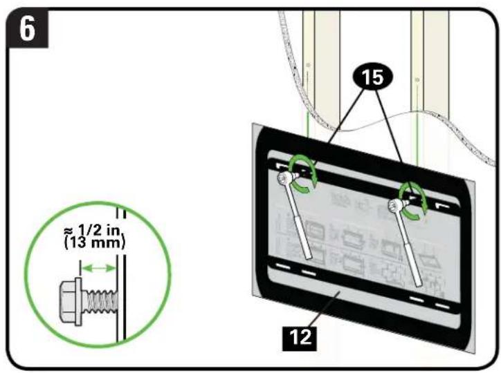 SANUS VXF532 - STEP 2A Wood Stud Option - 6