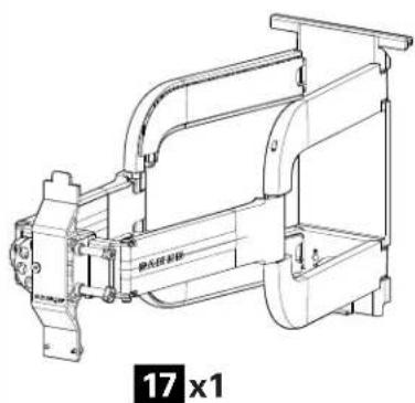 SANUS VXF532 - Parts for STEP 3 - 1