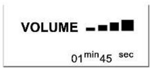 VOLUME 01min 45 sec