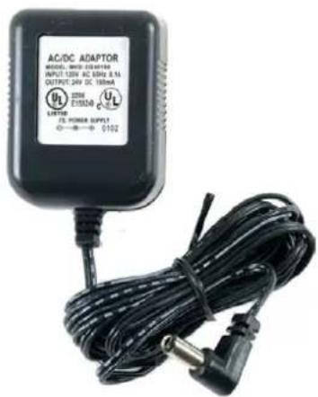 AC/DC ADAPTOR MODEL: MHD CEA101A INPUT: 120V AC 50Hz B.M. OUTPUT: 24V DC 180mA UL E15326 UL LETSUR FL POWER SUPPLY - - - - 0102