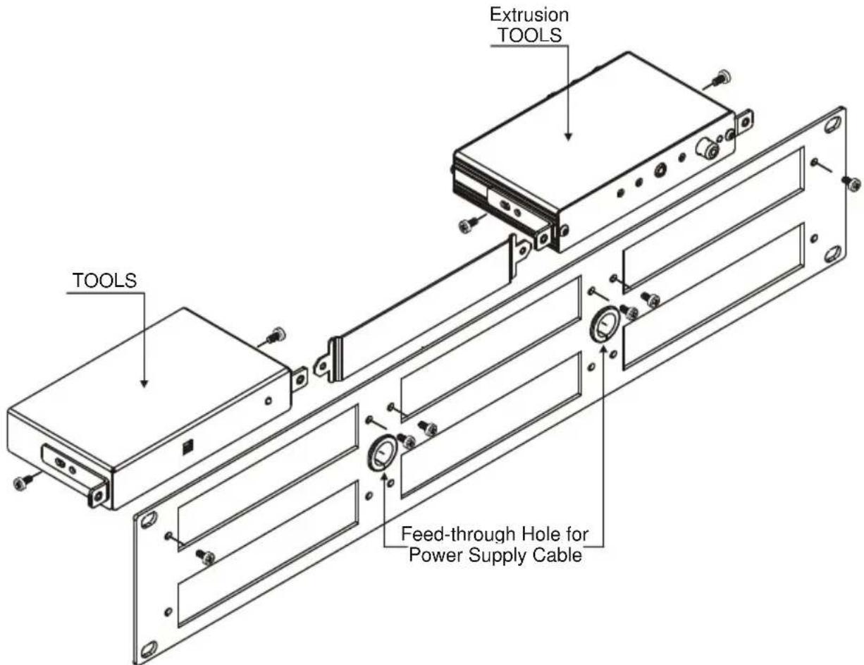 Kramer RK-3TR - Your Kramer RK-6T Rack Adapter - 1