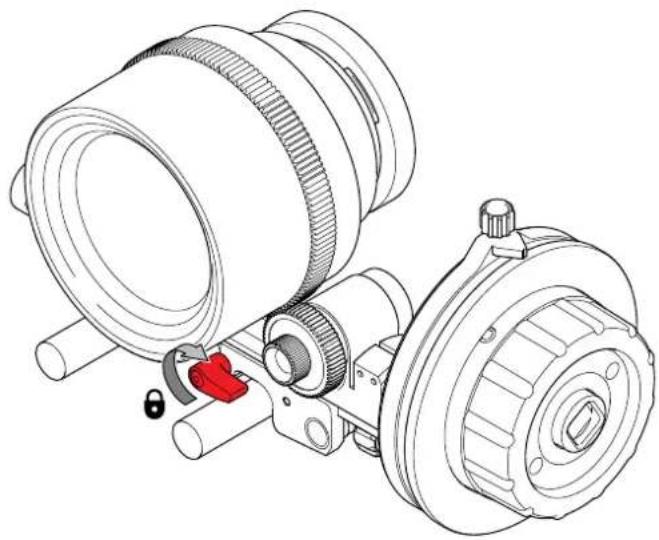 OConnor C1242-0002 - mounting the O-Focus to the lens - 1