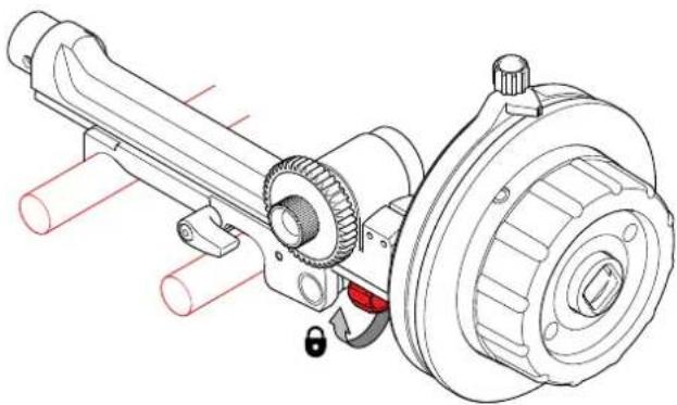 OConnor C1242-0002 - mounting the handwheel - 3