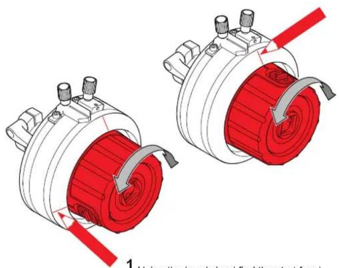 OConnor C1242-0002 - setting the focal distances - 1
