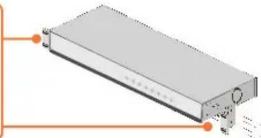 TRENDNET TK-RP08 - Rack Mount - 1