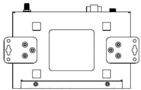 Moxa OnCell 5004-HSDPA-JPS - Wall or Cabinet Mounting - 3