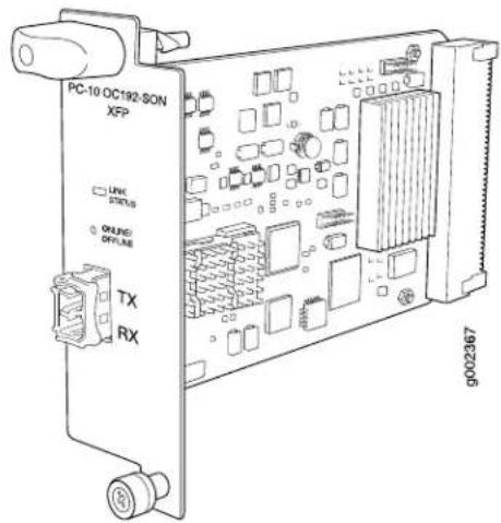 PC-10 OC192-SON XFP UN STATUS OLING/ DFLINE TX RX g002367