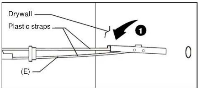 Drywall Plastic straps (E) 1