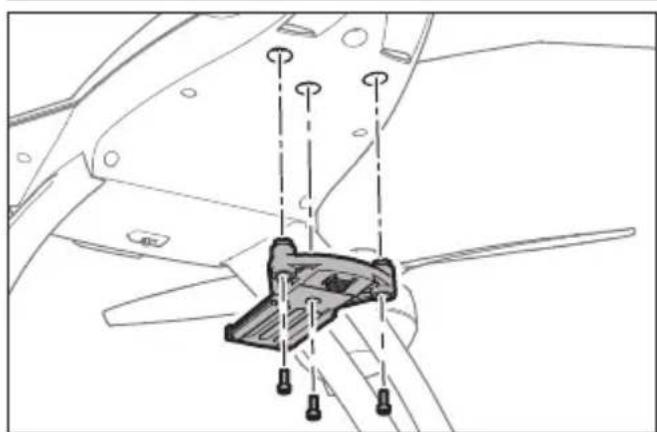 Blade BLH8110 - Installing the Mounting Plate - 1