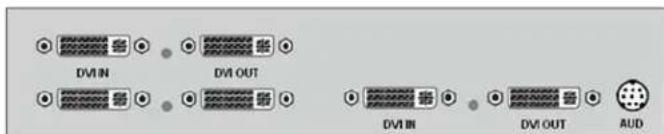 DVI IN DVI OUT DVI IN DVI OUT AUD