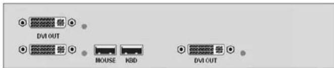 DVI OUT MOUSE KBD DVI OUT