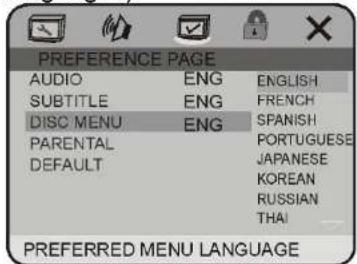Macrom M-DVD7601R - DISC MENU - 1